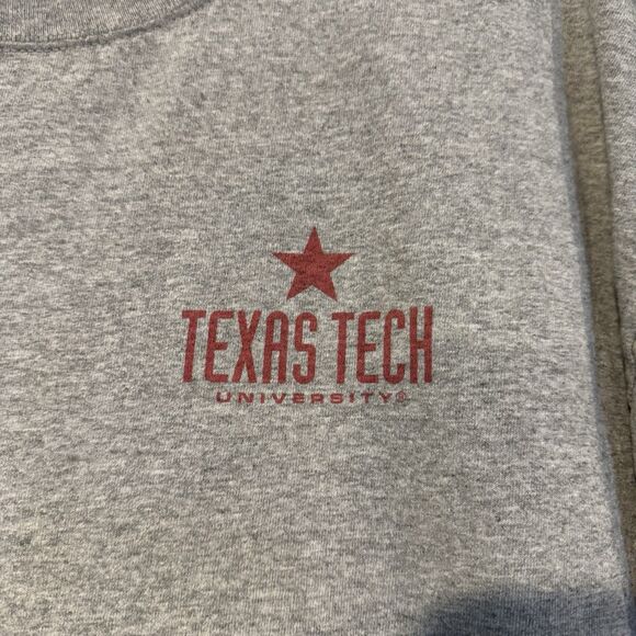 Texas Tech University T-Shirt Grey XL SS Vintage 1923 Red Raiders Apparel DS - Picture 3 of 8